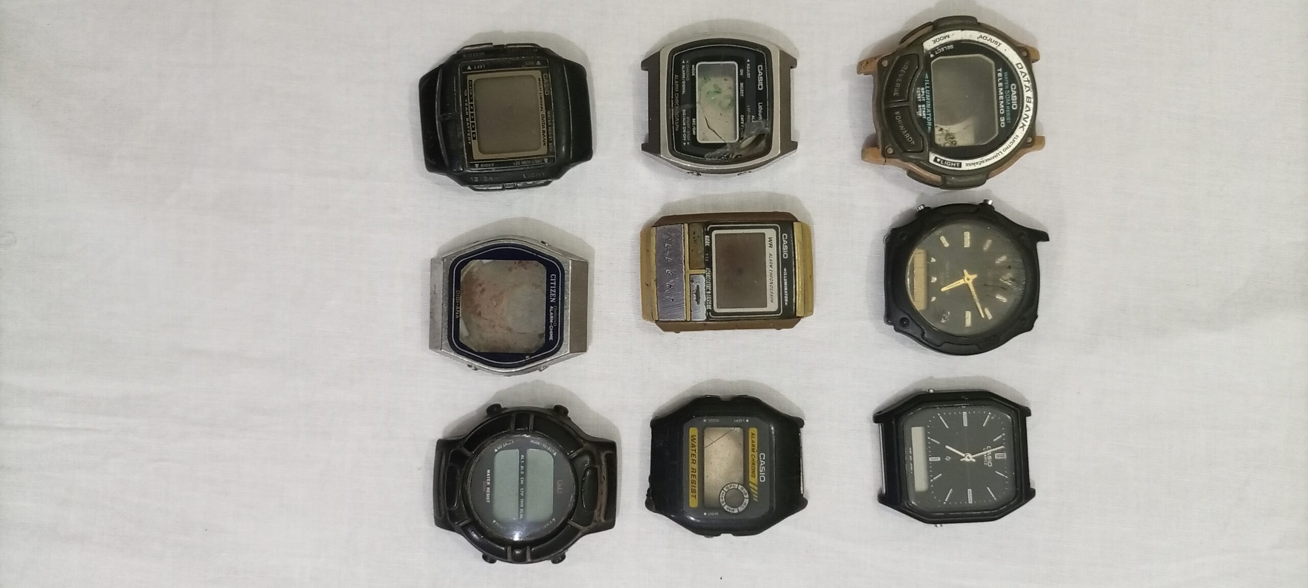 Lot of 18 Vintage Antique Preowned Digital Watches Casio Seiko Citizen Japan - PK00009-IMG_20221020_185130_057-scaled - VintageWatches.PK