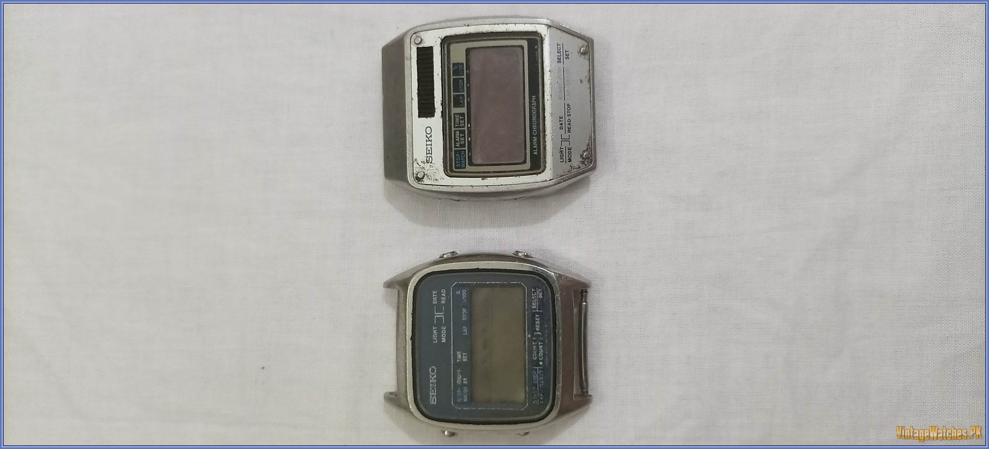 1980s Vintage Digital Casio A2000, AQ-321 Citizen Seiko A158-5030, A127-5010 (6 piece) - PK00015-IMG_20220929_235215_241 - VintageWatches.PK