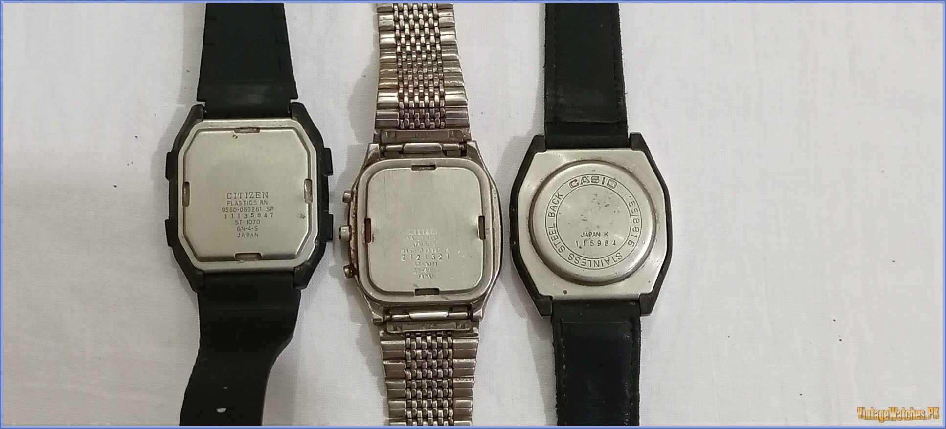Lot 6 Original Vintage Old Classic Ana Digital Watches Casio Citizen 9570, 9560, 8950 - PK00017-IMG_20221009_191444_159 - VintageWatches.PK