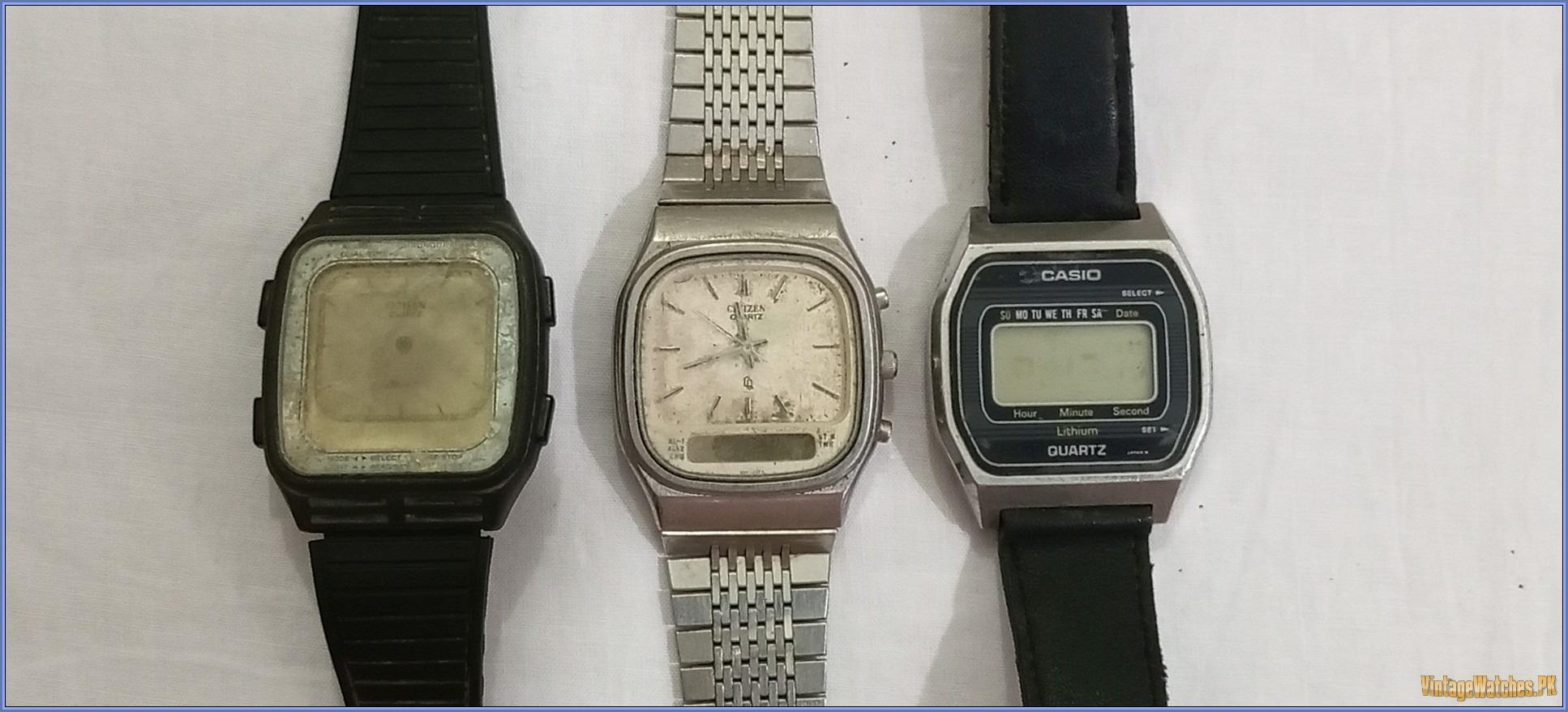 Lot 6 Original Vintage Old Classic Ana Digital Watches Casio Citizen 9570, 9560, 8950 - PK00017-IMG_20221009_191504_144 - VintageWatches.PK