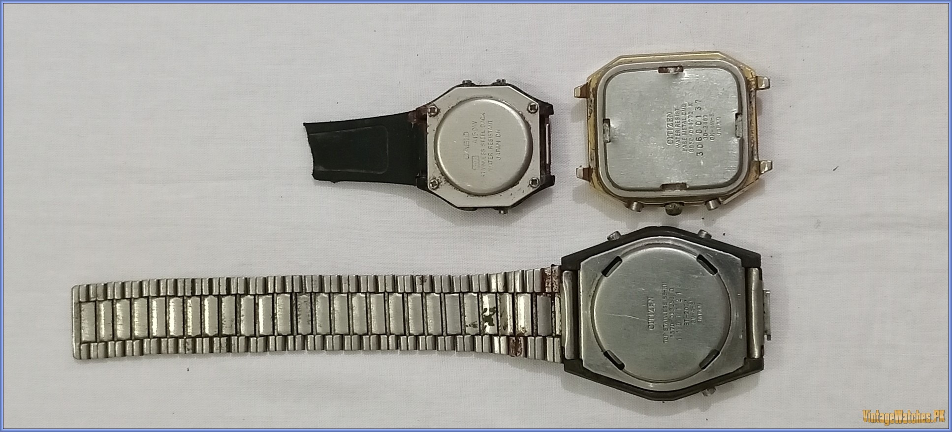 Lot 6 Original Vintage Old Classic Ana Digital Watches Casio Citizen 9570, 9560, 8950 - PK00017-IMG_20221009_191532_562 - VintageWatches.PK