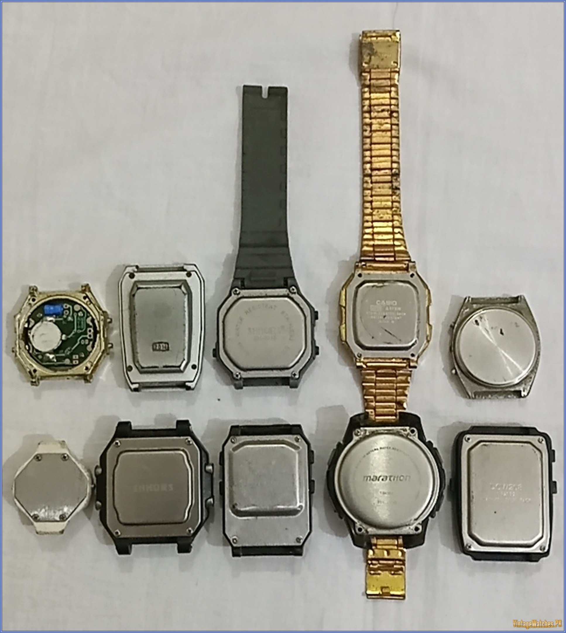 Lot of 10 Vintage Antique Digital LCD Calculator Watches Clocks China - PK00013-IMG_20221020_191309_3 - VintageWatches.PK