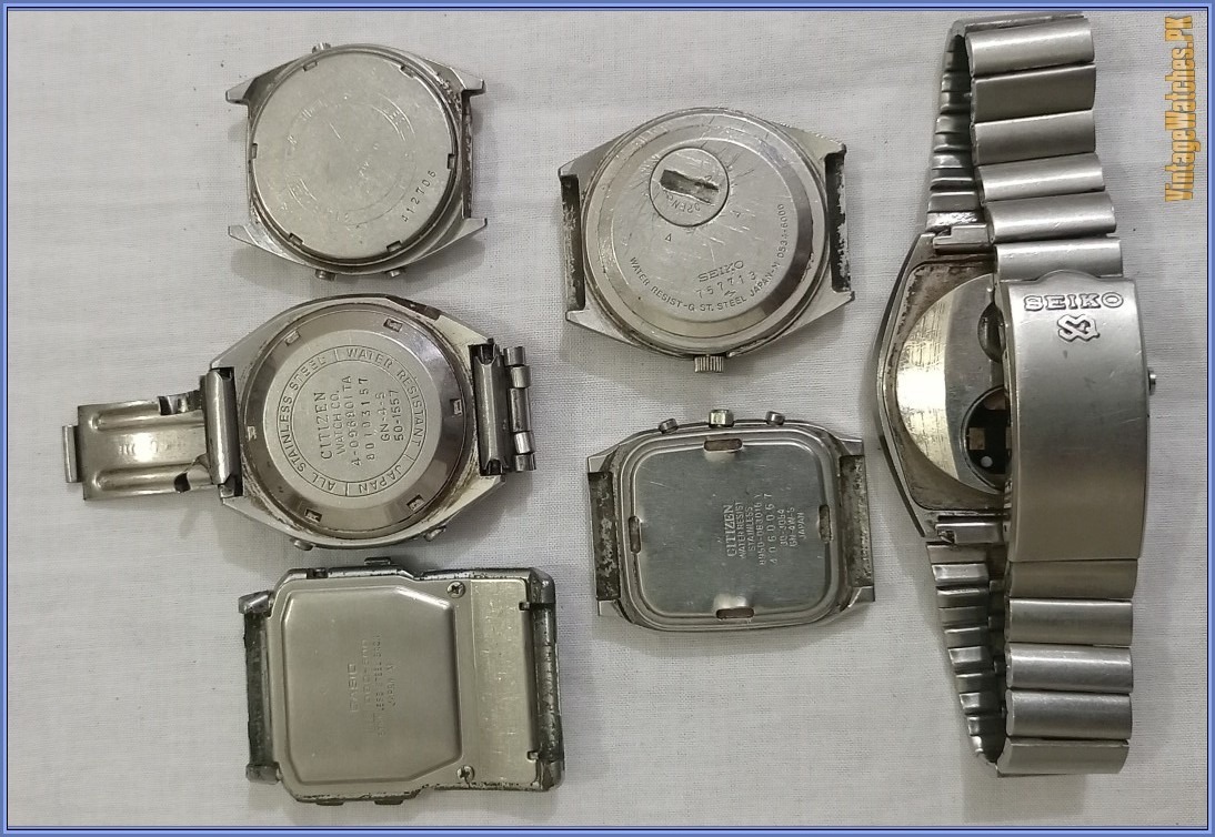 Lot of 6 Vintage Classic Seiko LCD, Casio calculator, Citizen Digi-Ana LCD Quartz Watches - PK00019-IMG_20221118_185001_490 - VintageWatches.PK